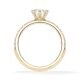 Hollywood Ring Emerald Gelbgold Rubin 1881