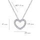 Kette Herz-Anhänger Silber Gisser N1024 Info