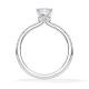 Ring Veiled Halo Prinzess Diamant Platin Rubin 1895