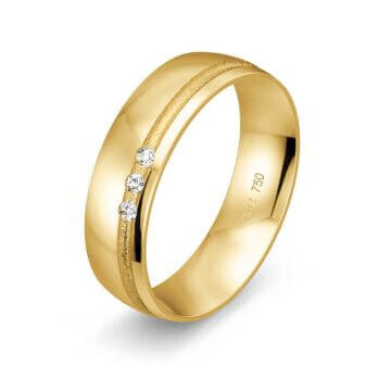 Trauringe aus Gelbgold Smartline Breuning 48/07023-24