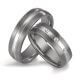 Trauringe aus Tantal & Platin Brillant TeNo 52678