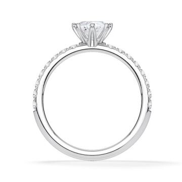 Hollywood Ring Herz Diamant RoWeißgoldgold Rubin 1887