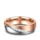Partnerring Ehering Titan Rosé Marrya TI-38