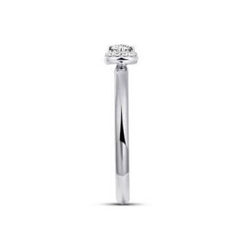 Halo Ring Silber 925 Zirkonia Gisser R486