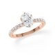 Hollywood Ring Radiant Rotgold Rubin 1886