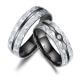 Black Titanium Partnerringe Marrya BT-11