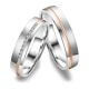 Trauringe Partnerringe Silber & Gold Marrya SG-A-08