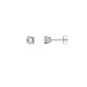 Ohrstecker Silber 925 Lab-Grown Gisser Jewels EL1021/3