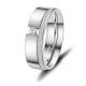 Eheringe Partnerringe Memoire Edelstahl Set Marrya ES-E43