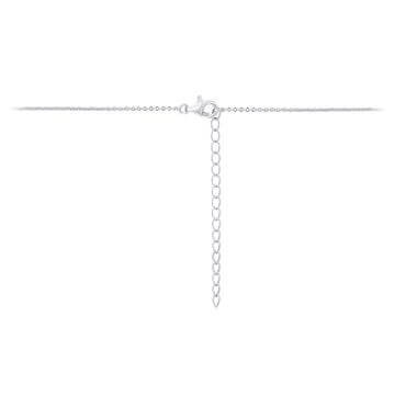 Kette Herz-Anhänger Silber Gisser N1024 Verschluss