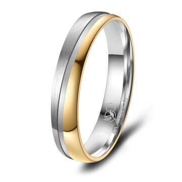 Trauringe Partnerringe Titan Gold Diamant Marrya TI-47