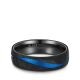 Herrenring Black Titanium Blue Ocean Marrya BT-17