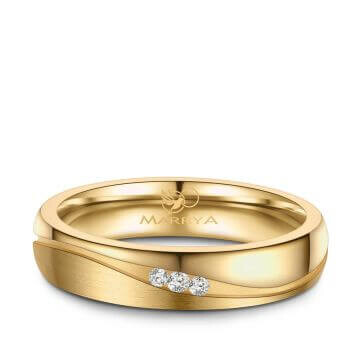 Partnerring Ehering Titan Gold Marrya TI35