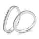 Partnerringe Silber 925 Lab-Grown Diamant Breuning 44-980270/28