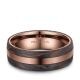 Herrenring Carbon Bronce Design Marrya CB-03