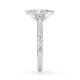Hollywood Ring Marquise Diamant Weißgold Rubin 1882