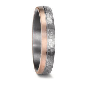 Eheringe Tantal Roségold 585 Brillant TeNo 59760