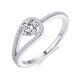 Ring Silber 925 Zirkonia Gisser R418