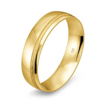 Trauringe aus Gelbgold Smartline Breuning 48/07023-24