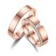 Eheringe Partnerringe Memoire Edelstahl Rot Set Marrya ES-E45