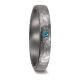 Eheringe aus Tantal Diamant Blau TeNo 59182