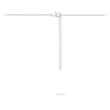 Kette mit Anhänger Cabuchon Blau Zirkonia Gisser N1113B Verschluss