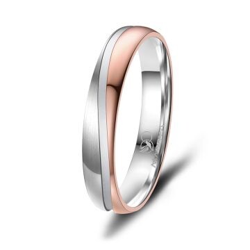 Trauringe Partnerringe Edelstahl Rosé Marrya ES-42