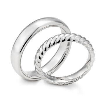 Partnerringe Silber 925 Breuning 44-980370/38