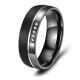 Einzelring Damen Black Titanium BT-07