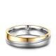 Partnerring Trauring Edelstahl Gold Marrya ES-32
