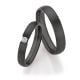 Schwarze Eheringe Zirkonium Spannring Ruesch 14/30130-40