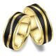 Partnerringe Eheringe Carbon Gold Marrya CA-06