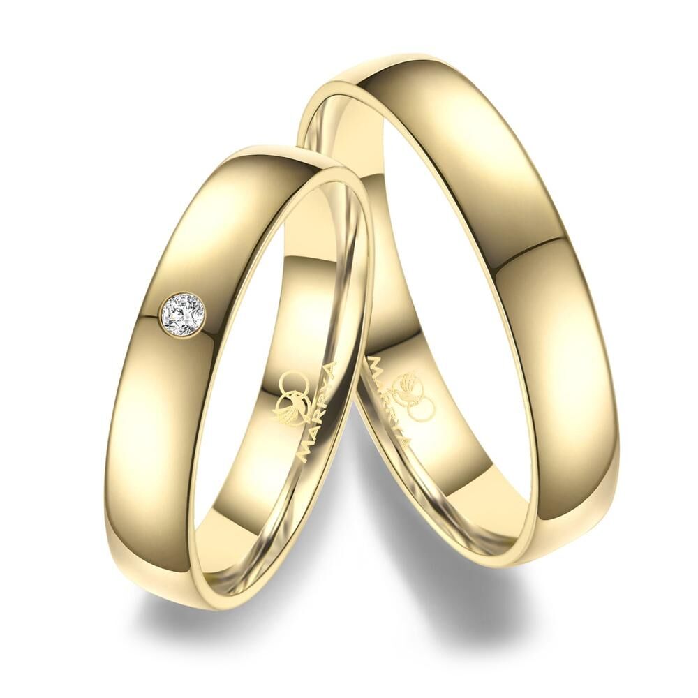 Partnerringe Gelbgold 333 Marrya GO-50