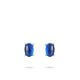 Ohrstecker Cabuchon blau Silber Gisser E1079B