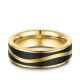 Partnerring Ehering Carbon Gold Marrya CA-06