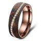 Eheringe Partnerringe Carbon Bronce Wellendesign Marrya CB-05