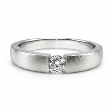 Verlobungsring Solitär Silber 925 Zirkonia – RZ00012