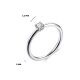 Diamantring Silber 925 Lab-Grown Gisser Jewels RL393